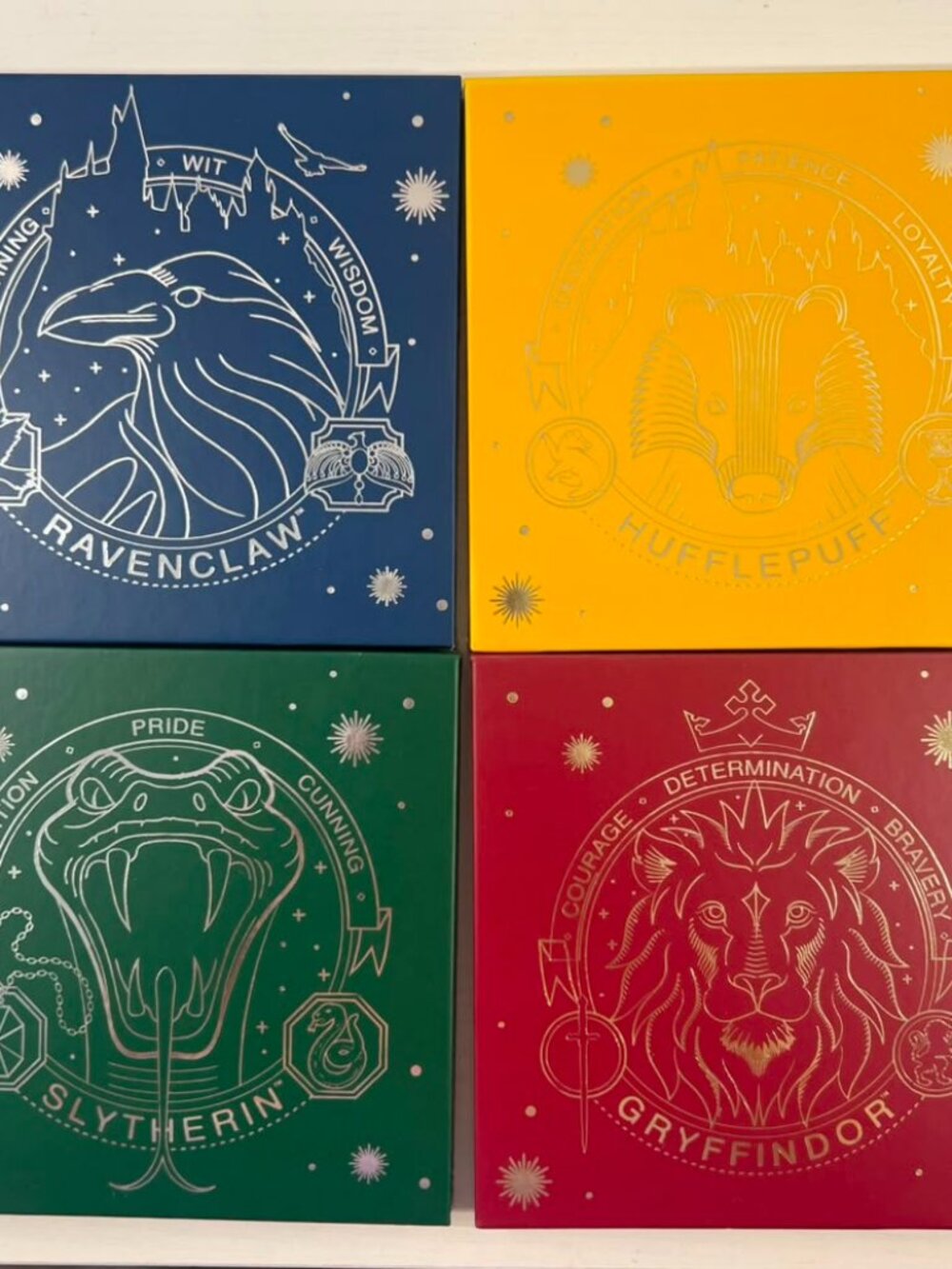 Harry Potter x Ulta Beauty Eyeshadow Palettes 4 piece Vault